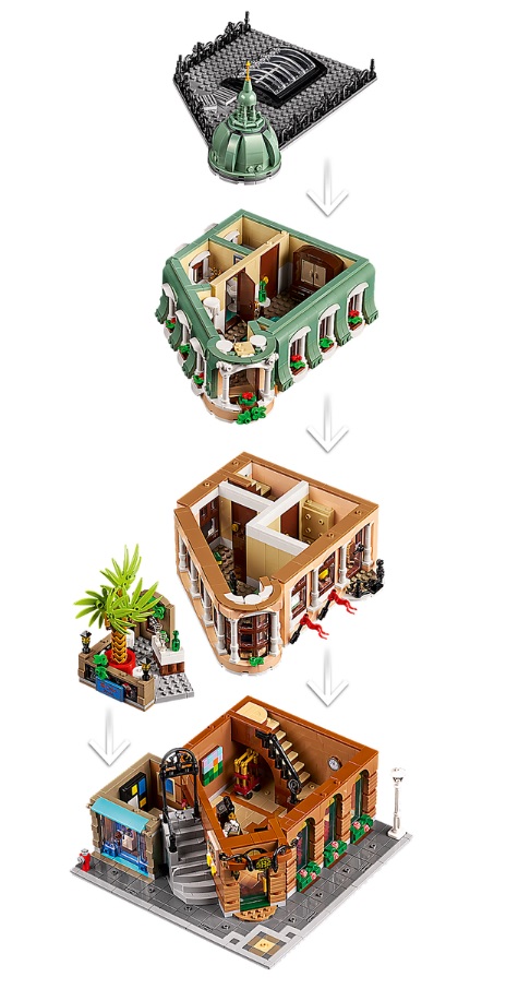 involveret mistænksom permeabilitet 18+ LEGO Creator Expert 10297 Boutique Hotel Modular Building 2022 January  Winter Set Images, Prices & Release Dates - Toys N Bricks