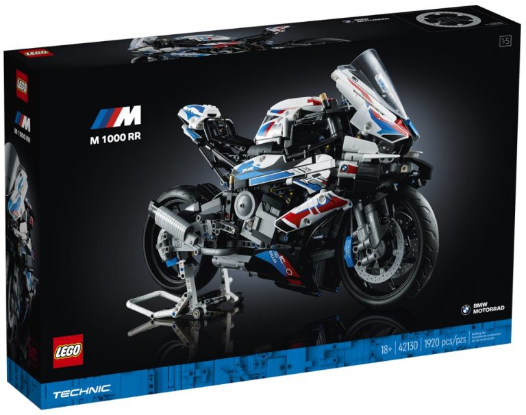 18+ LEGO Technic 42130 BMW M 1000 RR Motorcycle Bike January Winter 2022 Release Date Front Box