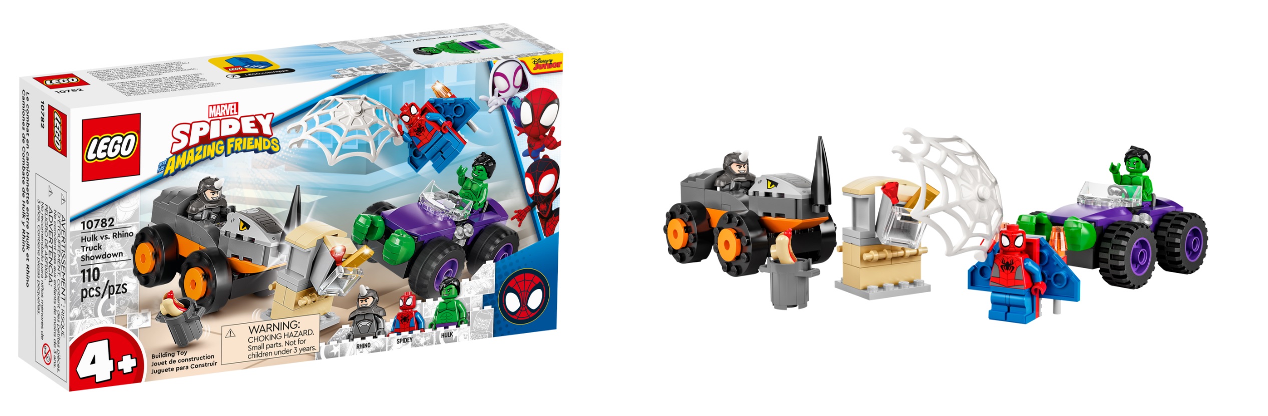 2022 Winter January Disney Junior LEGO Marvel Amazing Friends Set Images, Prices & Release Dates (10781 10782 10783 10784) Toys Bricks