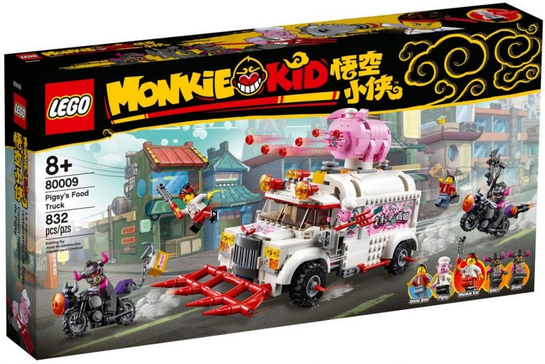 LEGO Monkie Kid 80009 Pigsy’s Food Truck Front Box