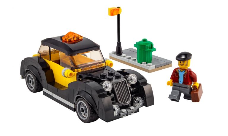 18+ LEGO 40532 Vintage Taxi February 2022 GWP Gift Promo Gift Offer