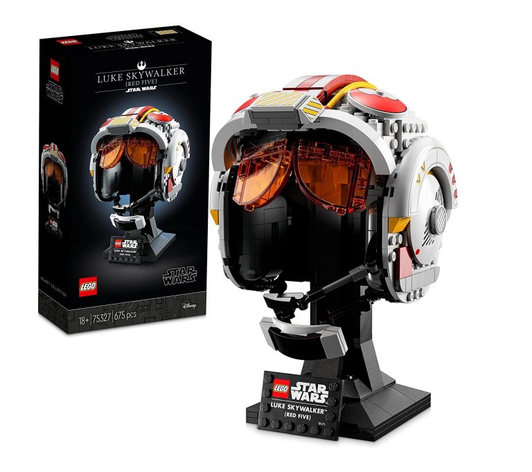 18+ LEGO Star Wars 75327 Luke Skywalker Red Five Pilot Helmet Bust 2022