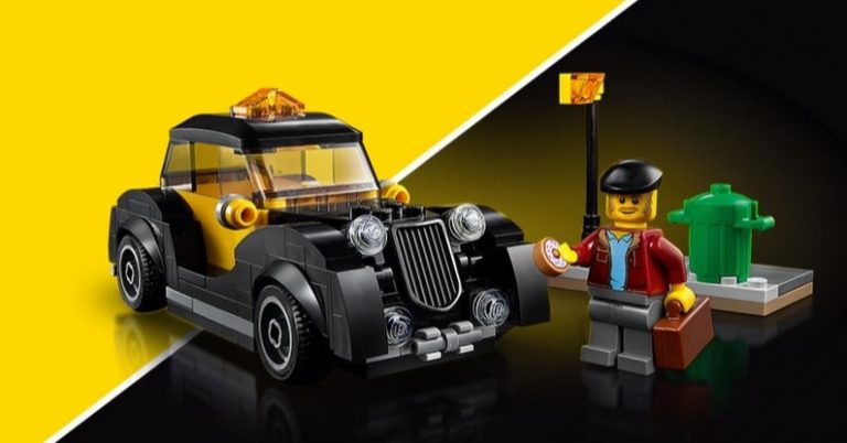 LEGO 40532 Vintage Taxi - February 2022 Gift With Purchase GWP Promo Offer