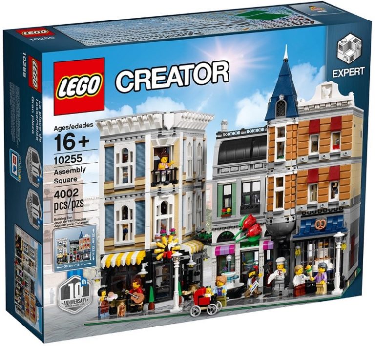 LEGO Creator Expert 10255 Assembly Square Modular Building 2017 Front Box