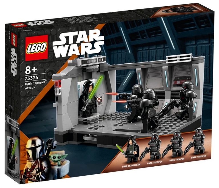 LEGO Star Wars 75324 Dark Trooper Attack Battle Pack 2022 The Mandalorian Disney Front Box