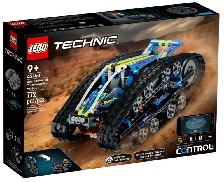 LEGO Technic 42140 App-Controlled Transformation Vehicle March 2022 Release Date Front Box