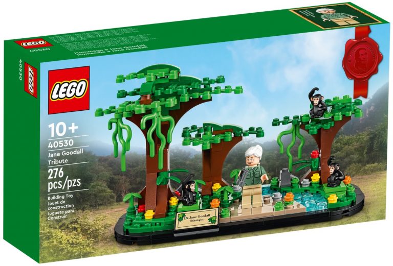 LEGO 40530 Jane Goodall Tribute March 2022 GWP Gift With Purchase Promo Offer Front Box