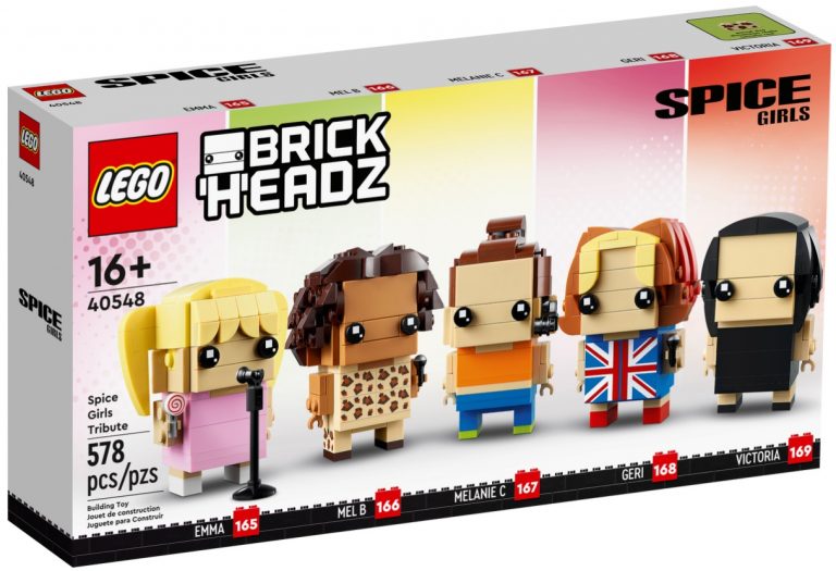 LEGO BrickHeadz 40548 Spice Girls Tribute March 2022 Release Date Front Box