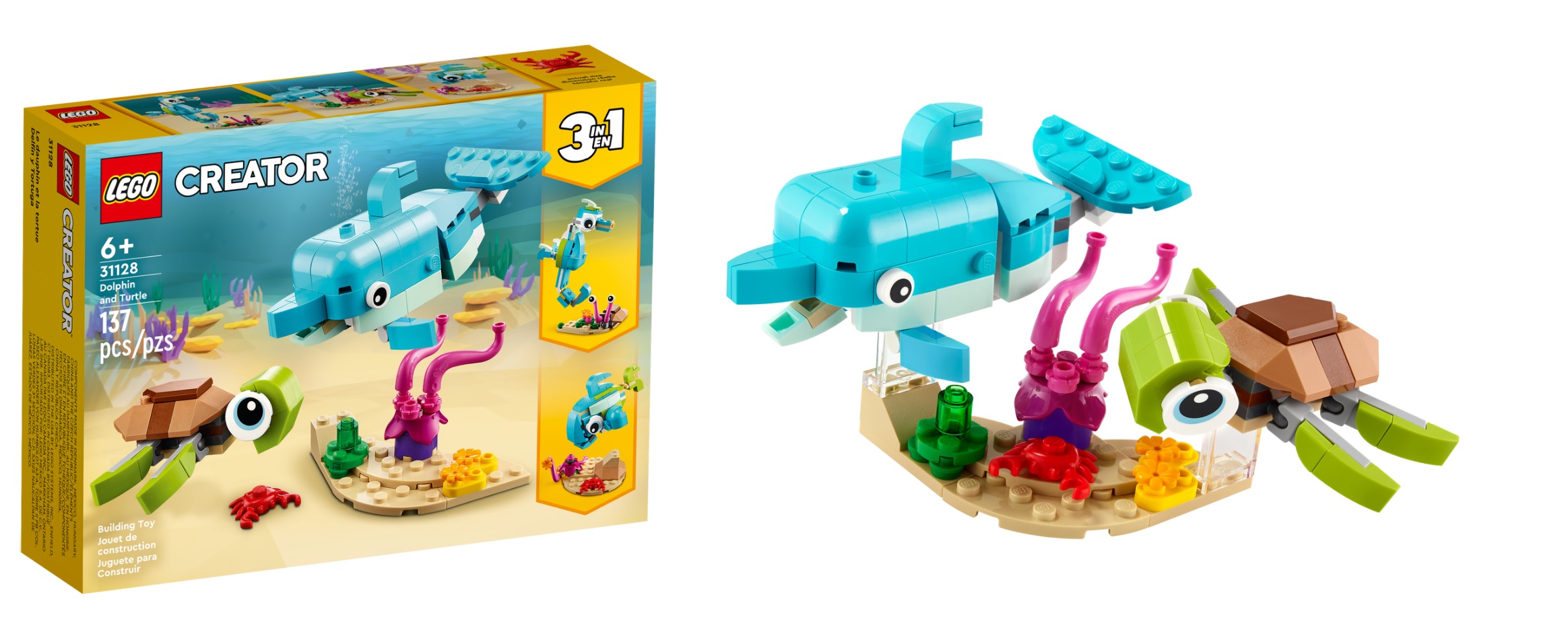 LEGO Creator 3in1 March 2022 Set Images, Prices & Release Dates (31128 ...