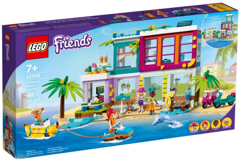 LEGO Friends 41709 Vacation Beach House March 2022 Release Date Front Box