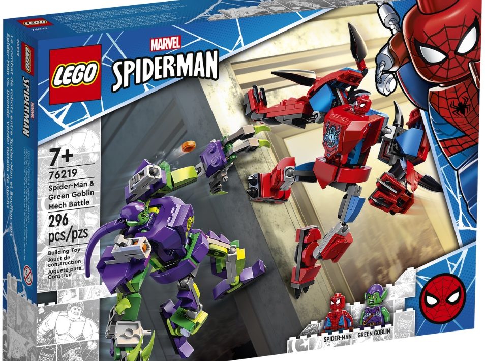 Spiderman lego green goblin deals