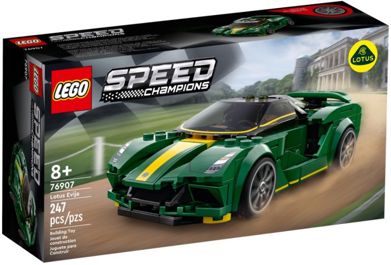 LEGO Speed Champions 76907 Lotus Evija Front Box March 2022 Release Date