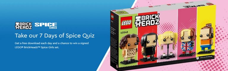 LEGO Spice Girls Quiz - LEGO BrickHeadz 40548 Spice Girls Tribute Banner Ad