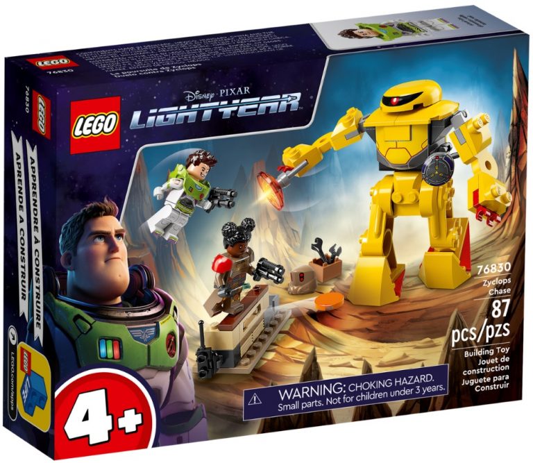 Disney Pixar LEGO Lightyear 76830 Zyclops Chase April 2022 Release Date Front Box
