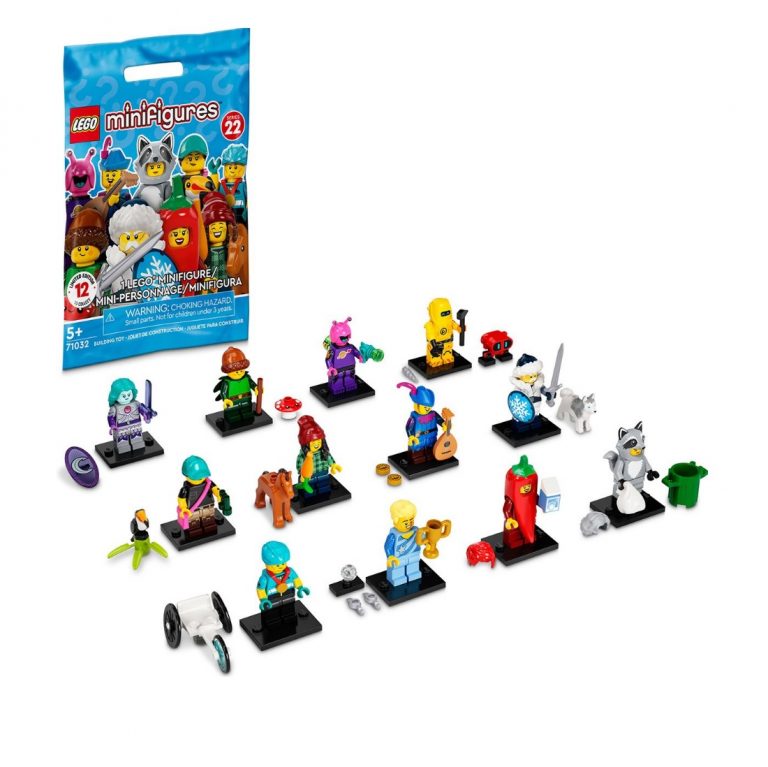 LEGO 71032 Series 22 Collectable Minifigures Packaging & Figures