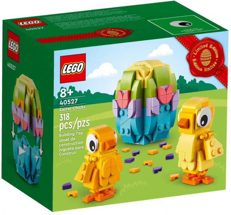 LEGO April 2022 GWP Gift With Purchase Promo Gift 40527 Easter Chicks Front Box