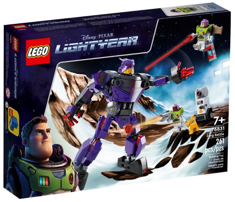 LEGO Disney Pixar Lightyear 76831 Zurg Battle April 2022 Release Date Front Box