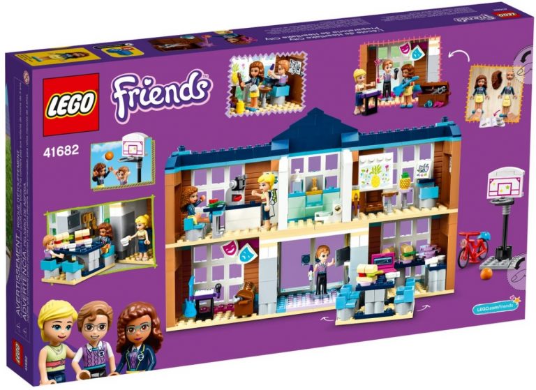 LEGO Friends 41682 Heartlake City School Back Box