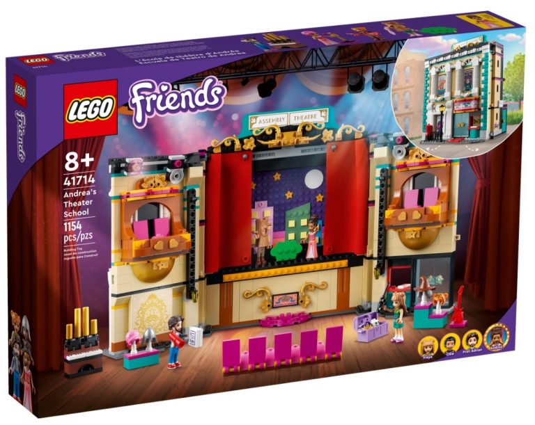 LEGO Friends 41714 Andrea's Theater School Summer May 2022 Release Date Front Box