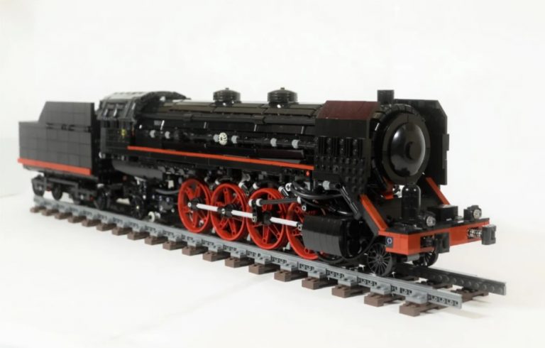 LEGO IDEAS Pneumatic Steam Locomotive Project Creation by alfredboyer Achieves 10 000 Supporters