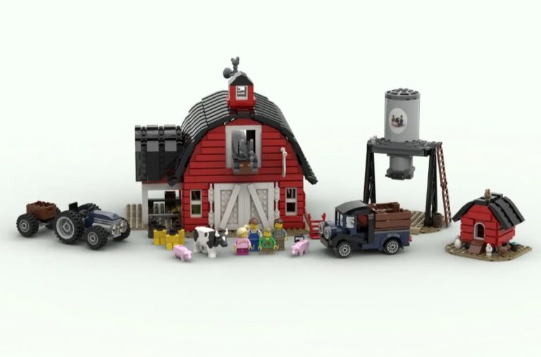 LEGO IDEAS Project Creation Farm Life by benlouisa Achieves 10 000 Supporters
