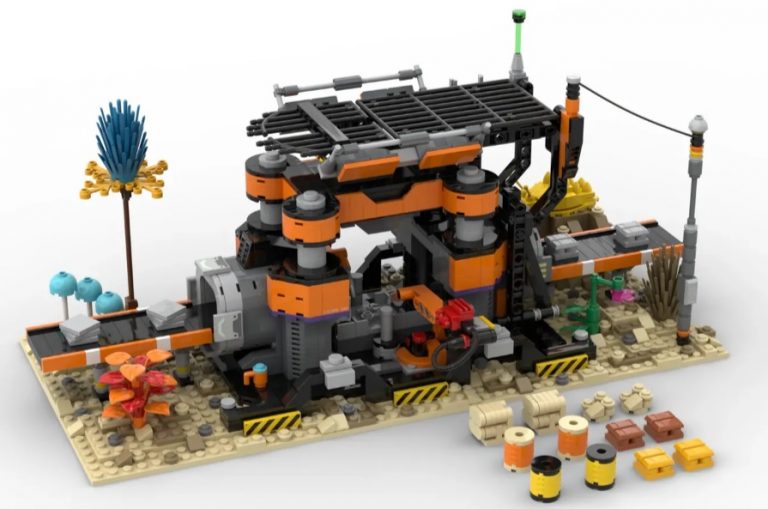 LEGO IDEAS Satisfactory Constructor Project Creation by NerdyLegoist Achieves 10 000 Supporters
