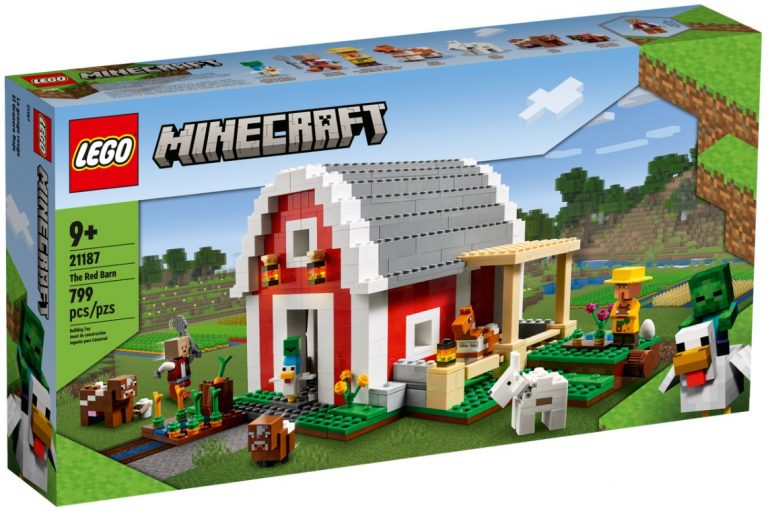 LEGO Minecraft 21187 The Red Barn Summer June 2022 Release Date