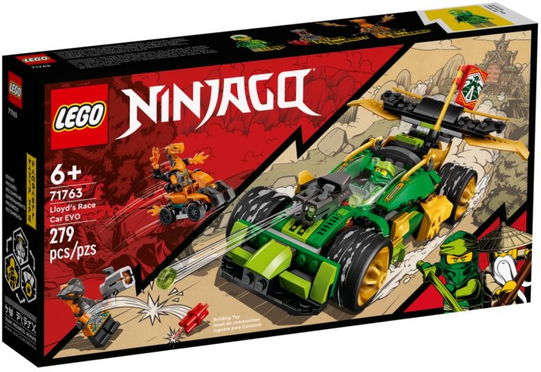 LEGO Ninjago 71763 Lloyd’s Race Car EVO Front Box January 2022 Release Date