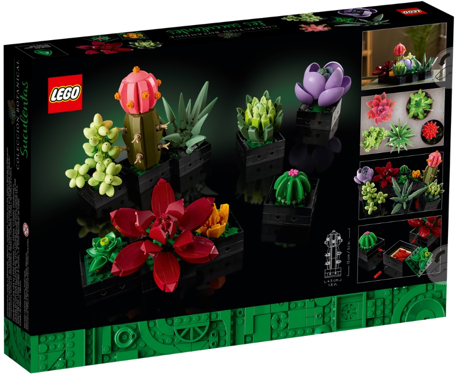 [USA] LEGO September 2022 Sale: 18+ LEGO Botanical Collection Succulents (16% off)