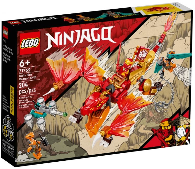 LEGO Ninjago 71762 Kai’s Fire Dragon EVO Front Box