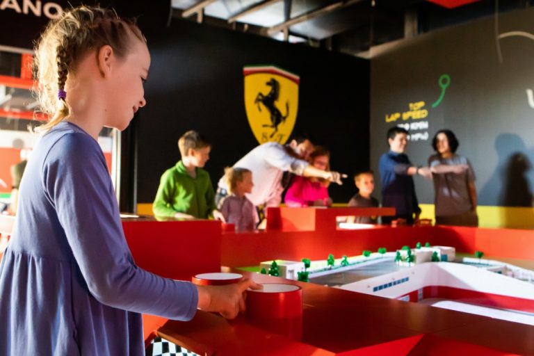 LEGOLand California Resort LEGO Ferrari Build and Race Attraction Opening May 2022