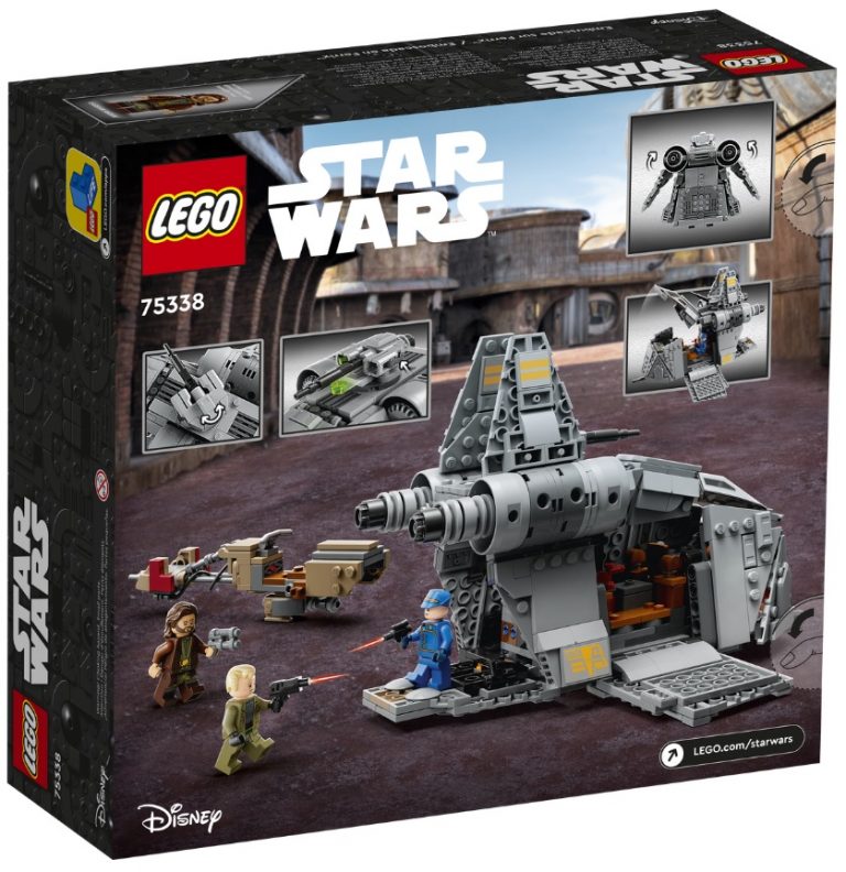 Disney LEGO Star Wars 75338 Ambush on Ferrix Summer August 2022 Release Date Back Box