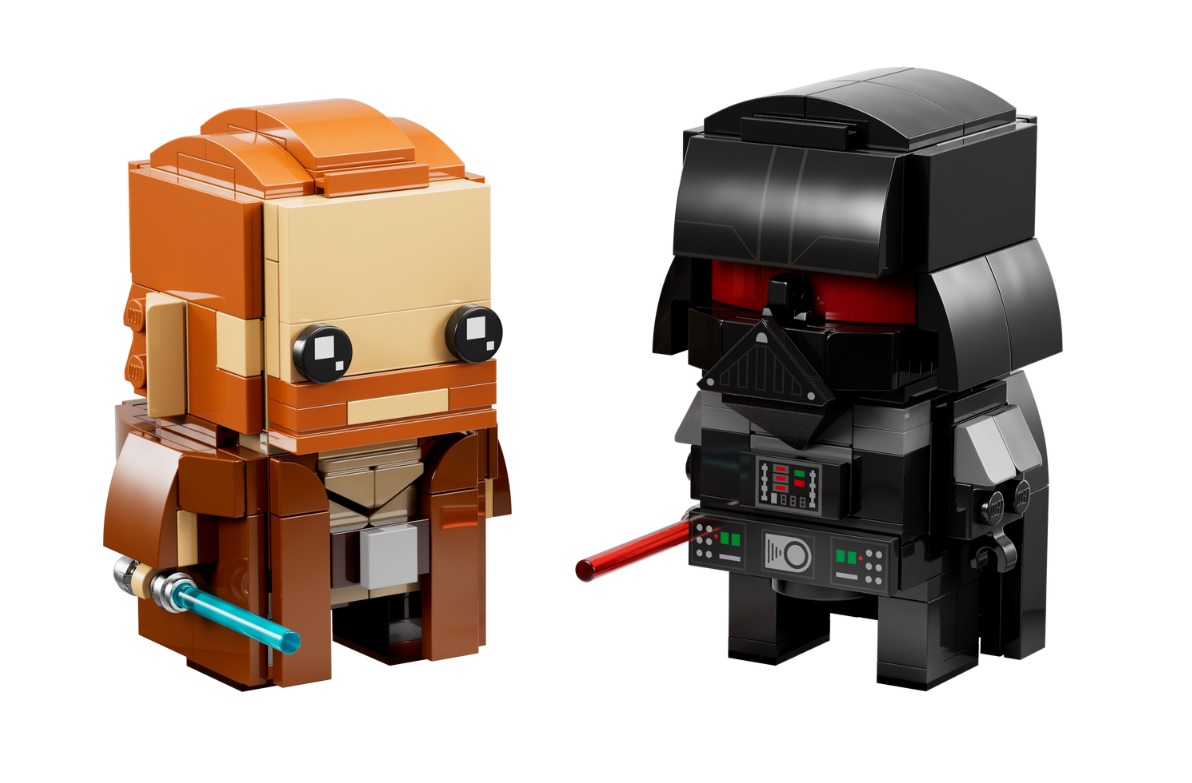 LEGO BrickHeadz Star Wars 40547 ObiWan Kenobi & Darth Vader Summer
