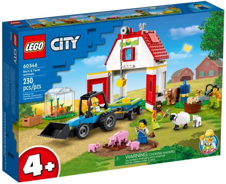 LEGO City 60346 Barn & Farm Animals Summer June 2022 Release Date Front Box