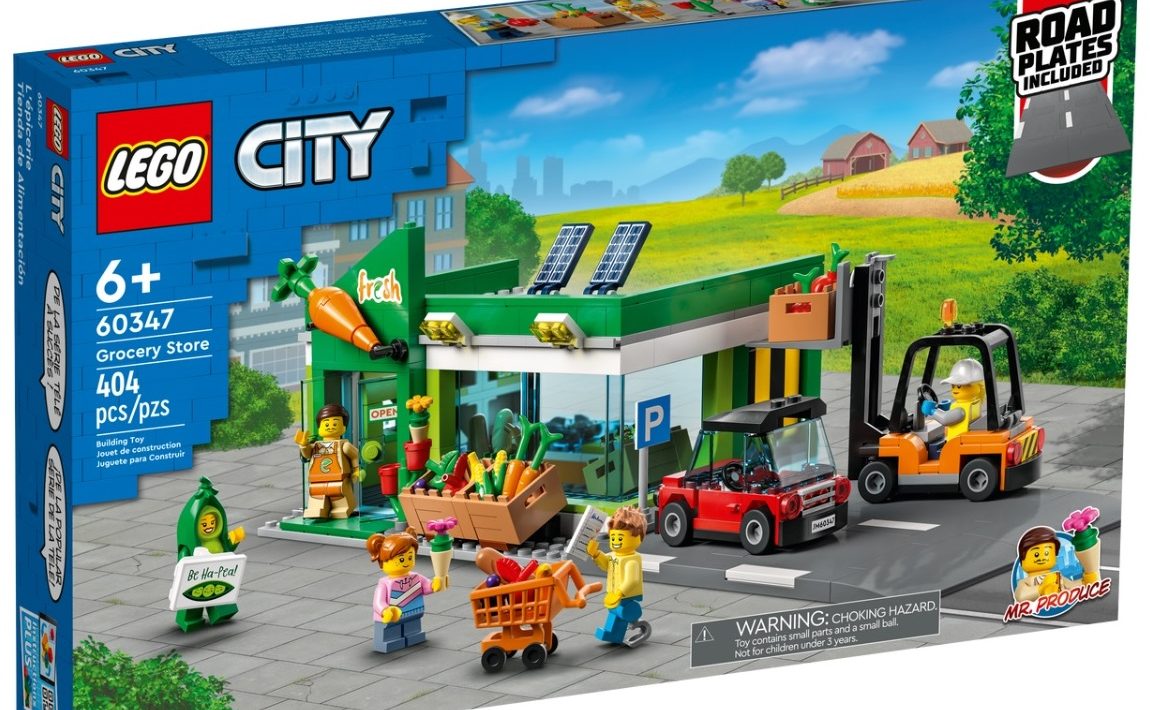 October 2022 Sale: Roadwork Truck (30% off) or Grocery Store (24% off) - N Bricks