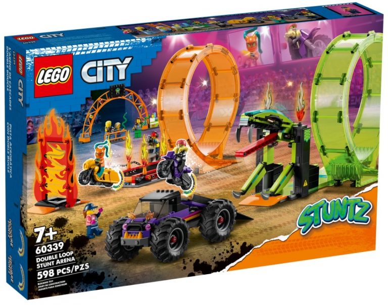 LEGO City Stuntz 60339 Double Loop Stunt Arena Summer August 2022 Release Date Front Box