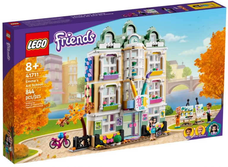 LEGO Friends 41711 Emma's Art School Summer May 2022 Release Date Front Box