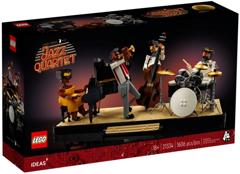 18+ LEGO IDEAS 21334 Jazz Quartet July 2022 Release Date Front Box