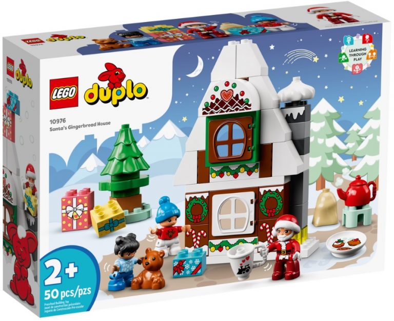 LEGO Duplo 10976 Santa's Gingerbread House September 2022 Release Date Front Box