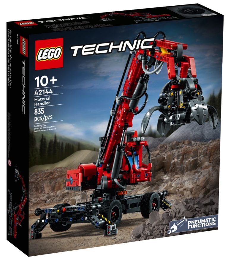 LEGO Technic 42144 Material Handler Summer 2022 Release Date Front Box
