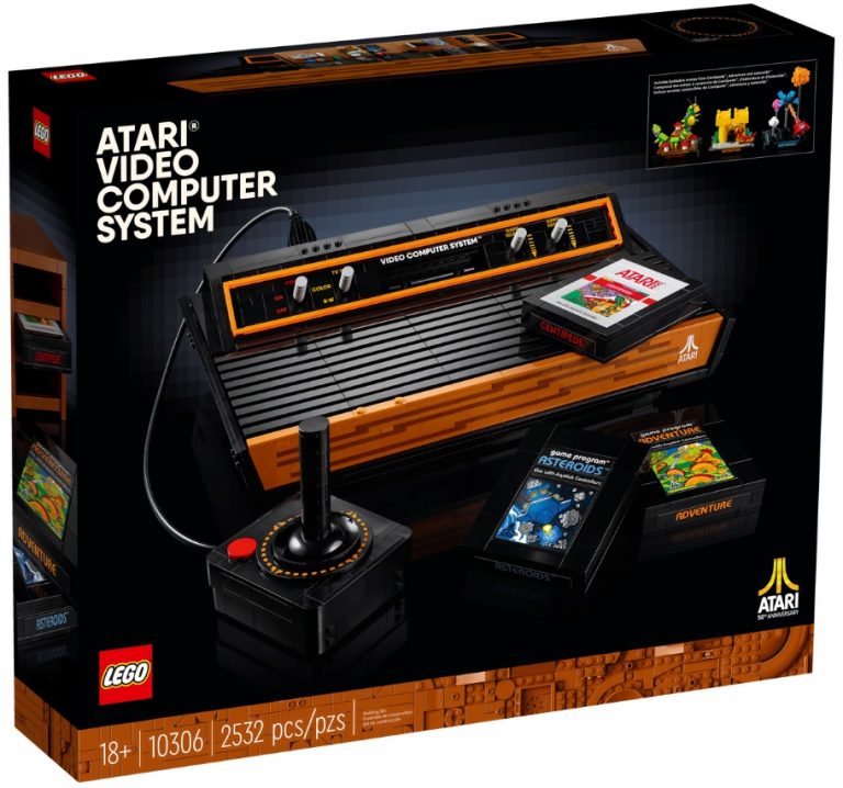 18+ LEGO Icons 10306 Atari 2600 Gaming Console Summer August 2022 Release Date Front Box