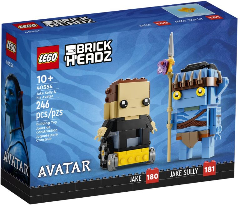 Disney LEGO Avatar BrickHeadz 40554 Jake Sully & his Avatar October Fall 2022 Release Date Front Box