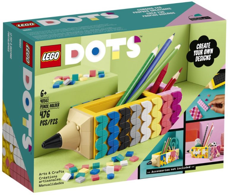 LEGO DOTS 40561 Pencil Holder Front Box Summer August 2022 GWP Promo Offer