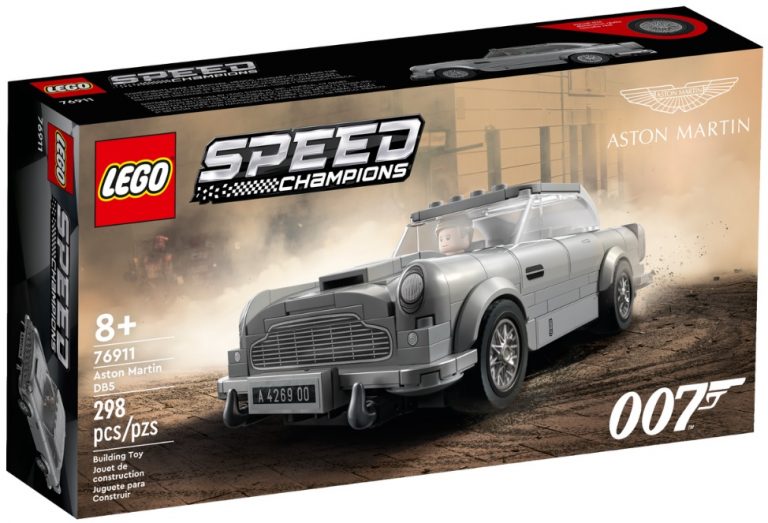 LEGO Speed Champions 76911 007 Aston Martin DB5 James Bond Summer August 2022 Release Date Front Box
