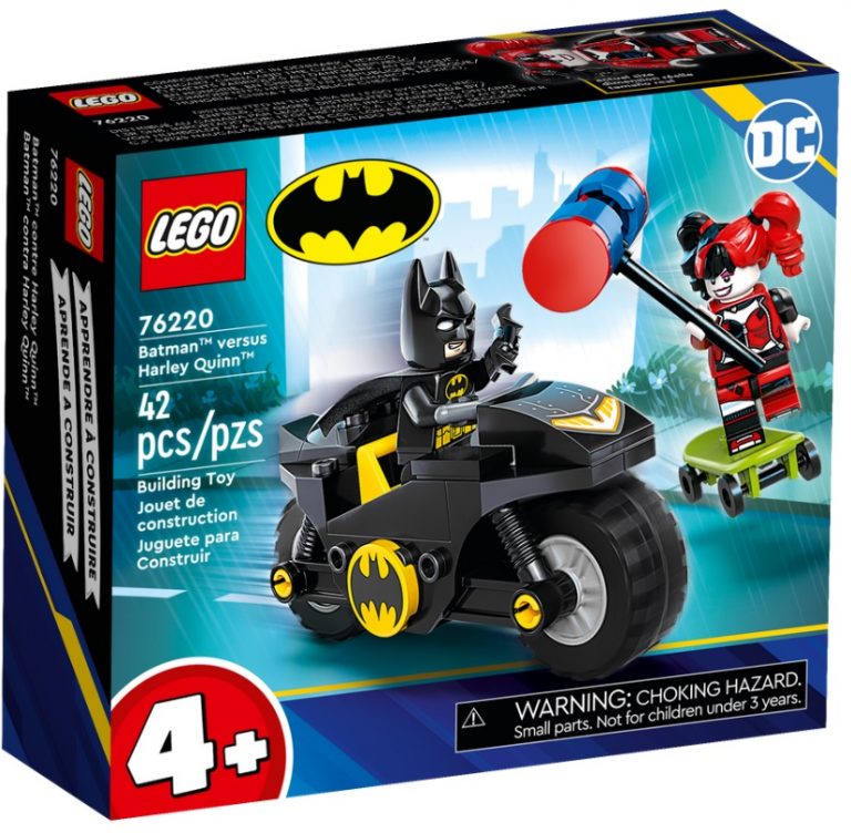 LEGO DC Comics 76220 Batman versus Harley Quinn 2022 Front Box