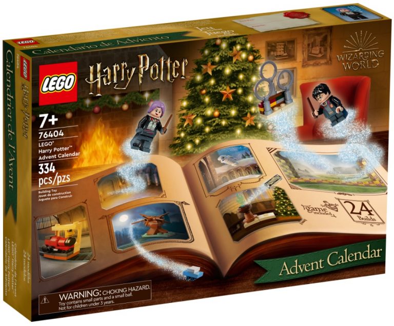 Wizarding World LEGO Harry Potter 76404 Advent Calendar Holiday Christmas Fall September 2022 Release Date Front Box