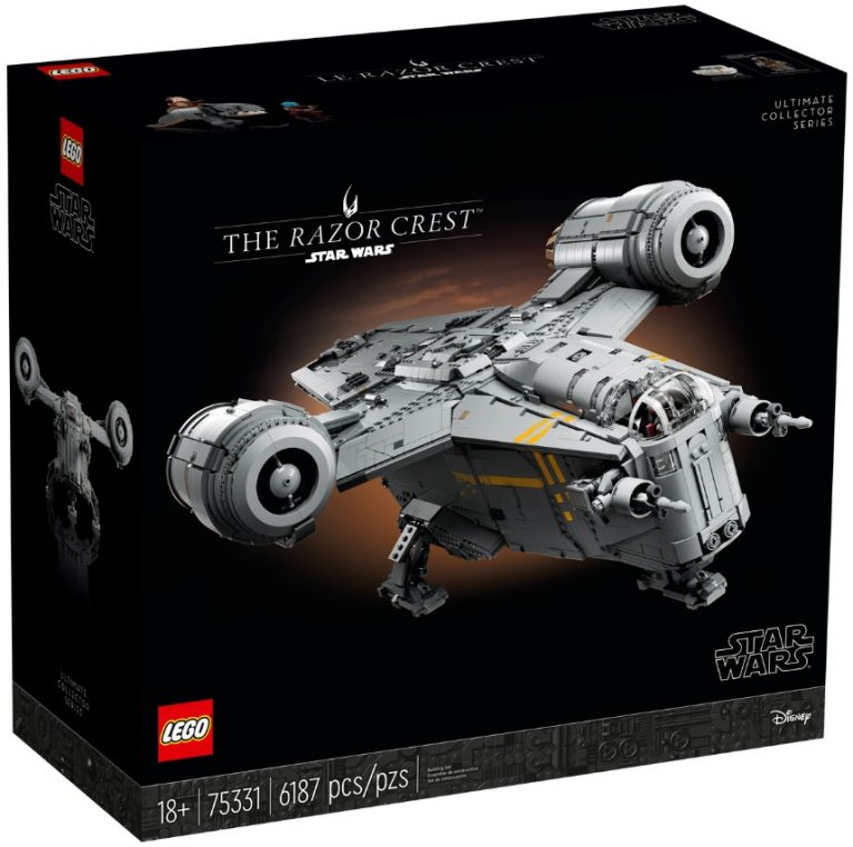 18+ LEGO Star Wars 75331 The Razor Crest UCS Ultimate Collector Series October 2022 Release Date Front Box