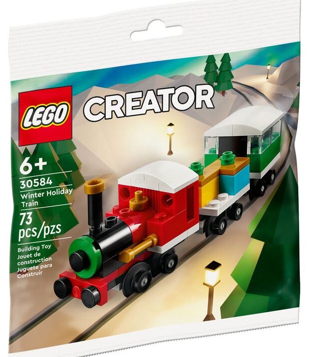 2022 Lego Christmas Set LEGO Creator 30584 Winter Holiday Train Polybag Set 2022 Available at