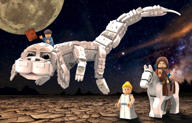 LEGO IDEAS The Neverending Story (40th Anniversary) Project Creation by Facebrickup Achieves 10 000 Supporters