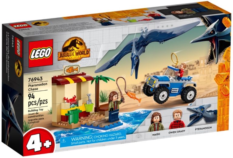 LEGO Jurassic World Dominion 76943 Pteranodon Chase Front Box
